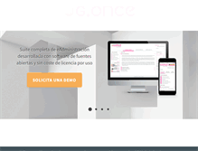 Tablet Screenshot of gonce.es